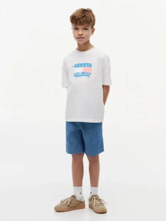 Kids’ Tommy Graffiti Logo T-Shirt Kids’ Tommy Graffiti Logo T-Shirt