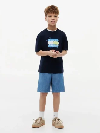 Kids’ Tommy Graffiti Logo T-Shirt Kids’ Tommy Graffiti Logo T-Shirt