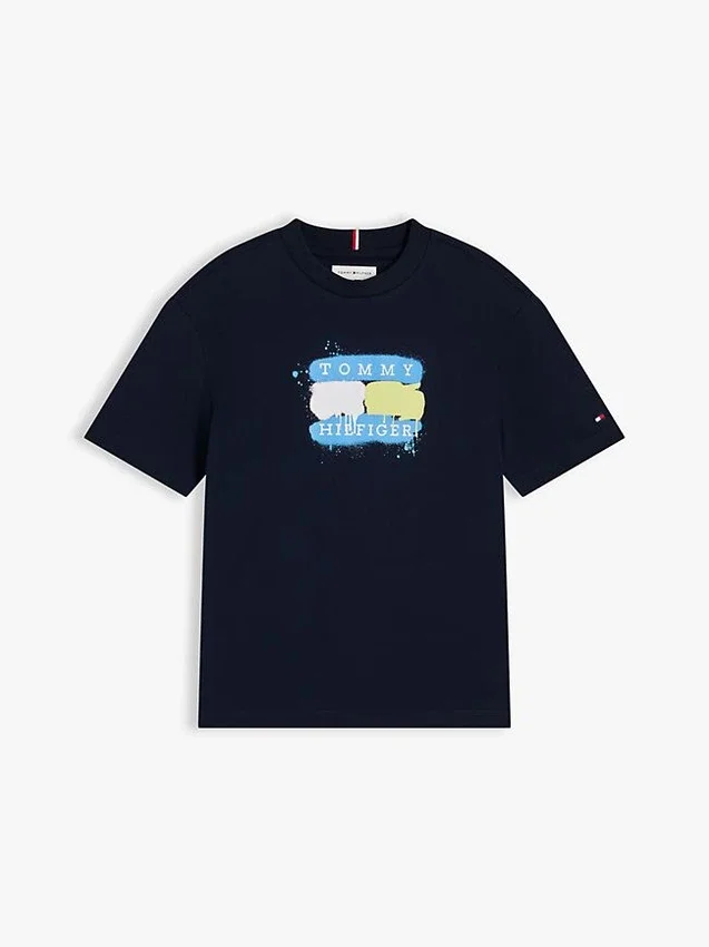 Kids’ Tommy Graffiti Logo T-Shirt Kids’ Tommy Graffiti Logo T-Shirt