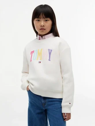 kids tommy logo sweatshirt 1 5 330x440 - Kids' Tommy Logo Sweatshirt