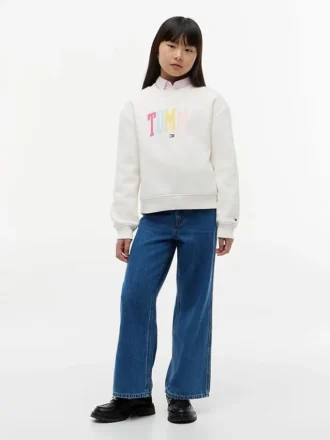 kids tommy logo sweatshirt 2 5 330x440 - Kids' Tommy Logo Sweatshirt