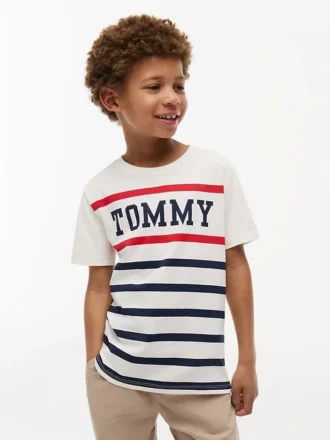 Kids’ Tommy Stripe T-Shirt