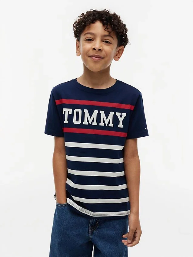 Kids’ Tommy Stripe T-Shirt Kids’ Tommy Stripe T-Shirt