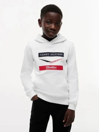 Kids’ Tommy x Cadillac F1® Team Chevron Hoodie
