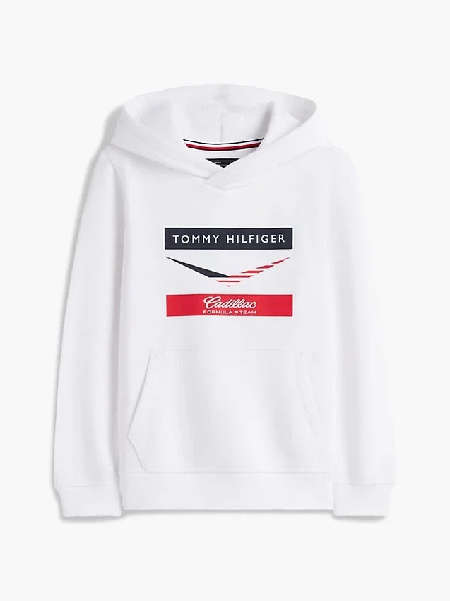 Kids’ Tommy x Cadillac F1® Team Chevron Hoodie Kids’ Tommy x Cadillac F1® Team Chevron Hoodie