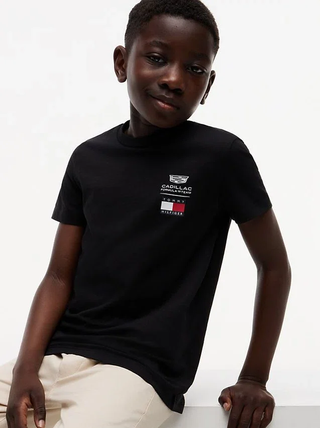Kids’ Tommy x Cadillac F1® Team Logo T-Shirt Kids’ Tommy x Cadillac F1® Team Logo T-Shirt