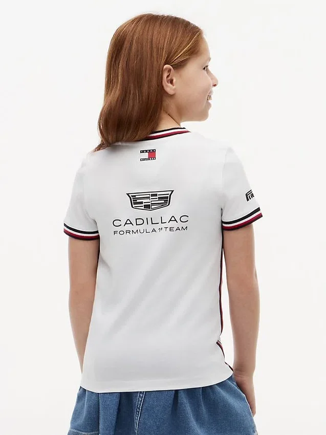 Kids’ Tommy x Cadillac F1® Team Replica T-Shirt Kids’ Tommy x Cadillac F1® Team Replica T-Shirt