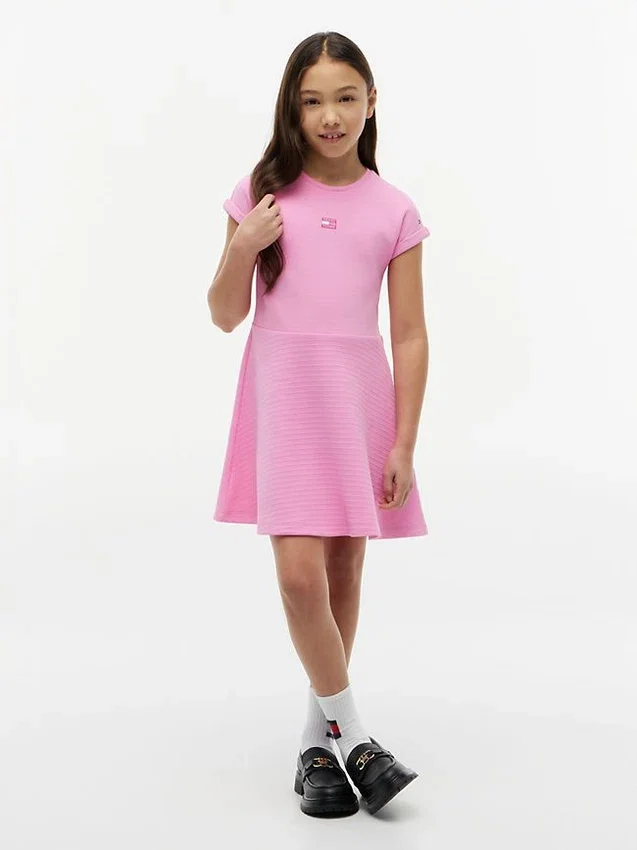 Kids’ Tonal Flag Logo Skater Dress Kids’ Tonal Flag Logo Skater Dress