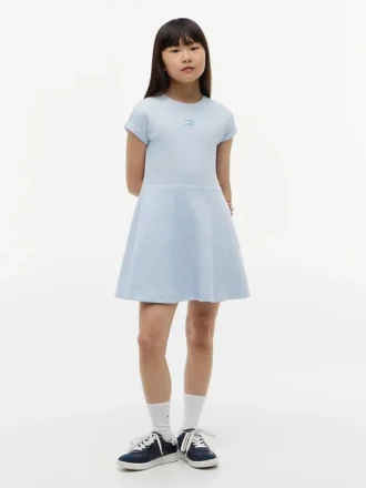 Kids’ Tonal Flag Logo Skater Dress