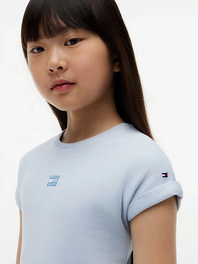Kids’ Tonal Flag Logo Skater Dress Kids’ Tonal Flag Logo Skater Dress