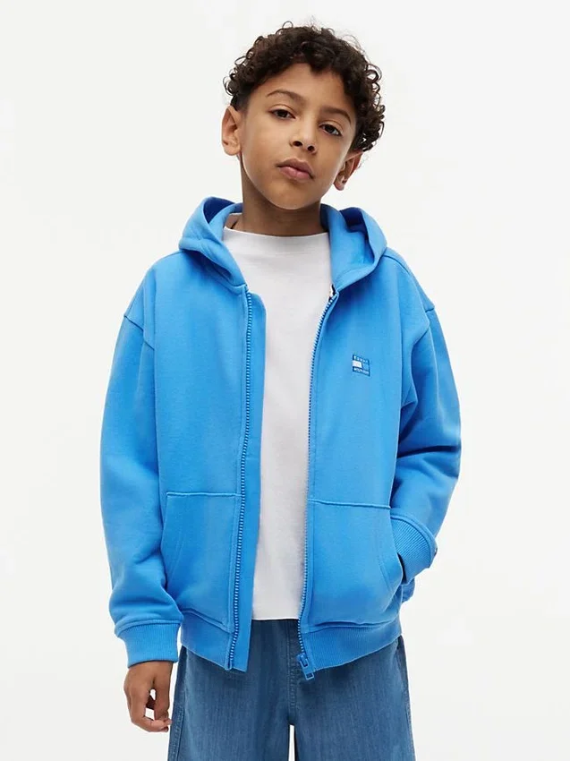 Kids’ Tonal Flag Zip Hoodie Kids’ Tonal Flag Zip Hoodie