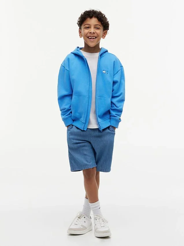 Kids’ Tonal Flag Zip Hoodie Kids’ Tonal Flag Zip Hoodie