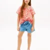 Kids’ Tropical Print Puff-Sleeve Top Kids’ Tropical Print Puff-Sleeve Top