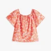 Kids’ Tropical Print Puff-Sleeve Top Kids’ Tropical Print Puff-Sleeve Top
