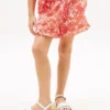 Kids’ Tropical Print Ruffle Short