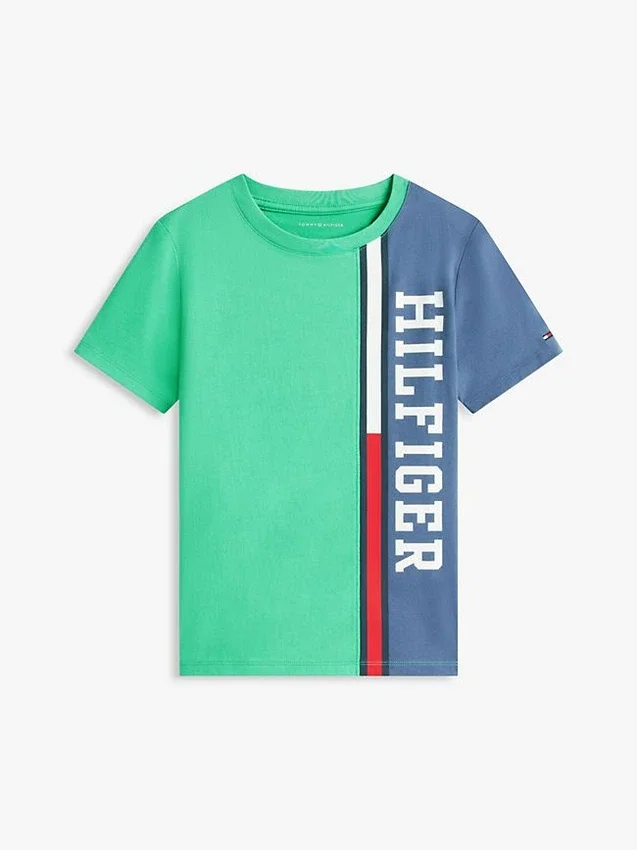 Kids’ Vertical Colorblock Logo T-Shirt Kids’ Vertical Colorblock Logo T-Shirt