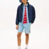Kids’ Wavy Flag Herringbone Denim Short Kids’ Wavy Flag Herringbone Denim Short
