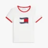 Kids’ Wavy Flag Logo Ringer T-Shirt Kids’ Wavy Flag Logo Ringer T-Shirt