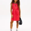 Kids’ Wavy Flag Logo Sleeveless Dress