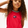Kids’ Wavy Flag Logo Sleeveless Dress