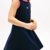 Kids’ Wavy Flag Logo Sleeveless Dress
