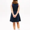 Kids’ Wavy Flag Logo Sleeveless Dress