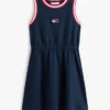 Kids’ Wavy Flag Logo Sleeveless Dress
