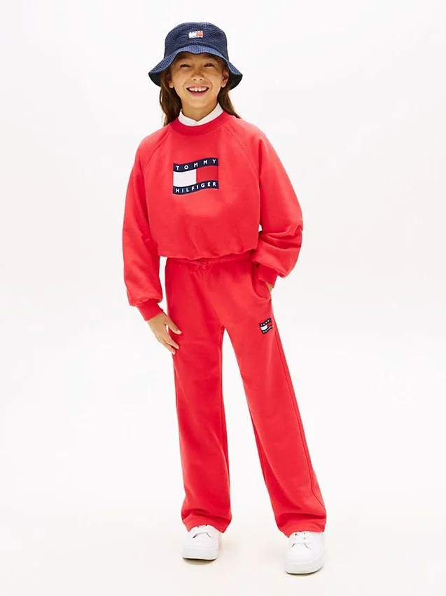 Kids’ Wavy Flag Logo Sweatpant Kids’ Wavy Flag Logo Sweatpant