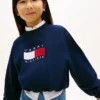 Kids’ Wavy Flag Logo Sweatshirt