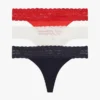 Lace-Trim Thong 3-Pack Lace-Trim Thong 3-Pack