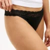 Lace-Trim Thong 3-Pack