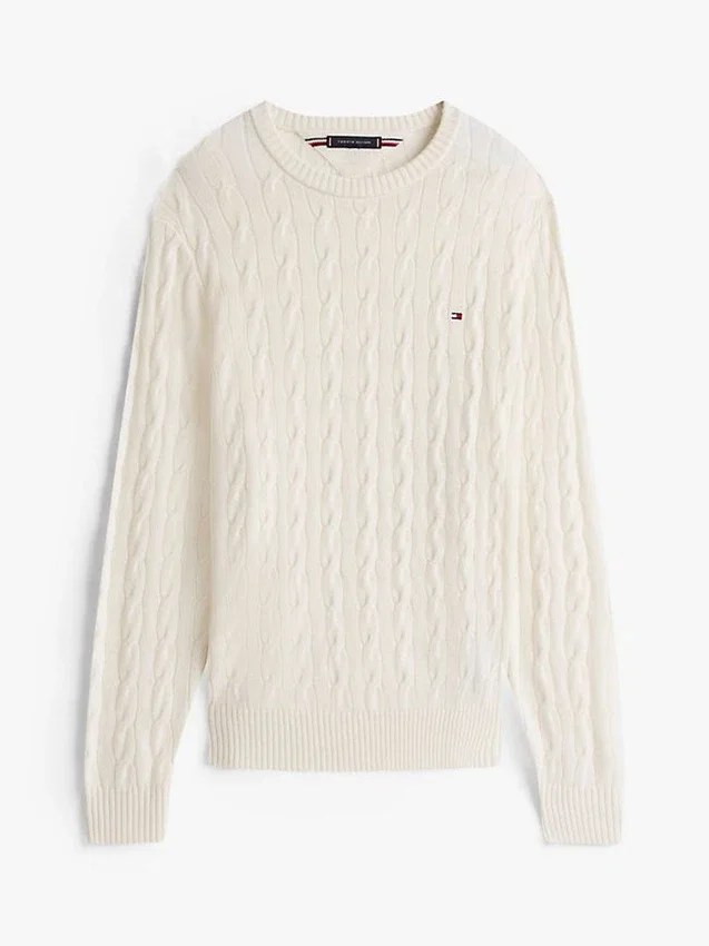 Lambswool Cable Knit Sweater Lambswool Cable Knit Sweater