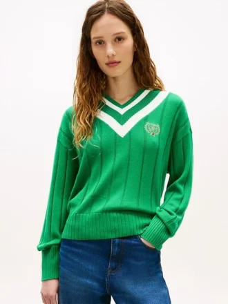 Laurel Leaf Logo Cricket Sweater