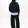 Layered-Look Fleece Sweatshirt Layered-Look Fleece Sweatshirt