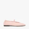 Leather Mary Jane Ballet Flat Leather Mary Jane Ballet Flat