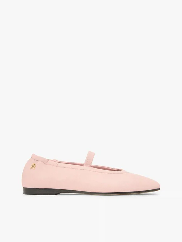 Leather Mary Jane Ballet Flat Leather Mary Jane Ballet Flat