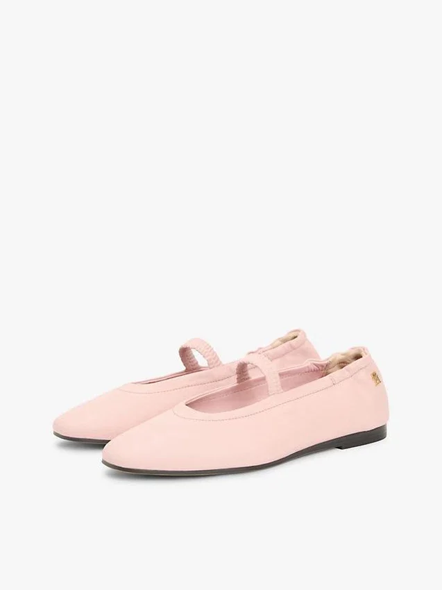 Leather Mary Jane Ballet Flat Leather Mary Jane Ballet Flat
