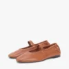 Leather Mary Jane Ballet Flat Leather Mary Jane Ballet Flat