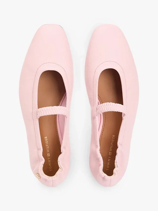 Leather Mary Jane Ballet Flat Leather Mary Jane Ballet Flat