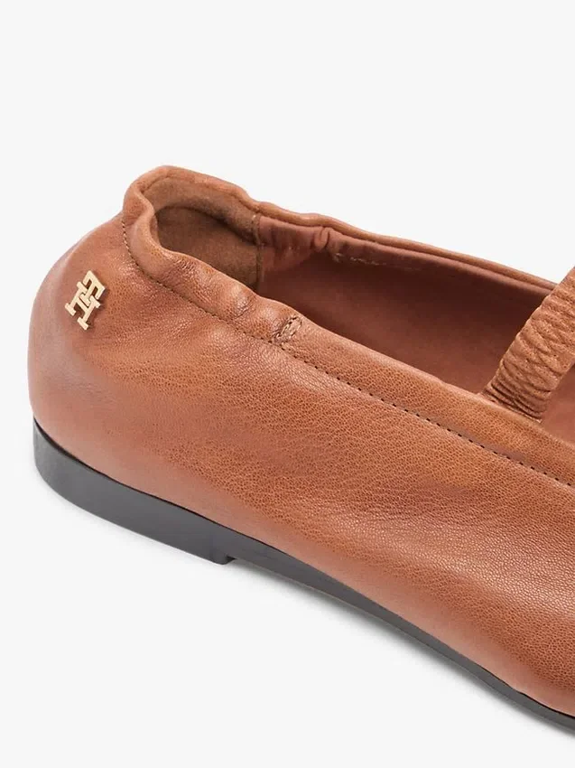 Leather Mary Jane Ballet Flat Leather Mary Jane Ballet Flat