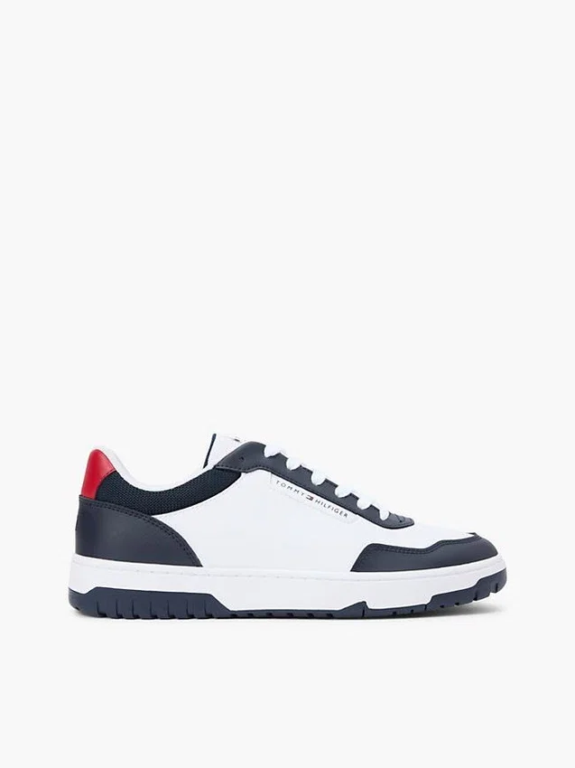 Leather Mix Low-Top Sneaker Leather Mix Low-Top Sneaker