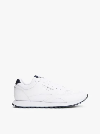 Leather-Mix Runner Sneaker