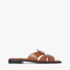 Leather Penny Loafer Sandal Leather Penny Loafer Sandal