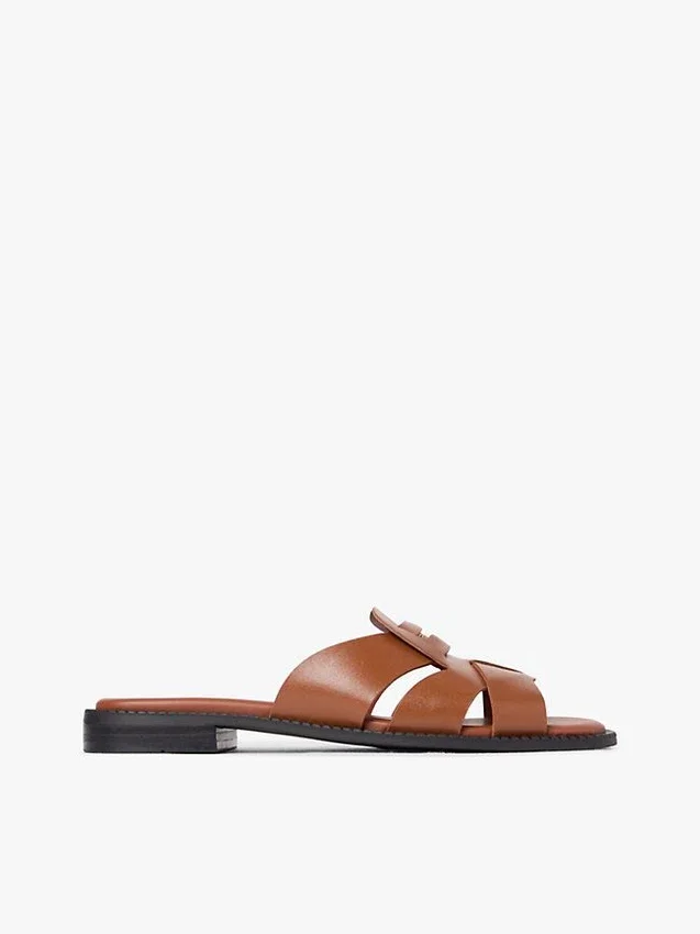 Leather Penny Loafer Sandal Leather Penny Loafer Sandal