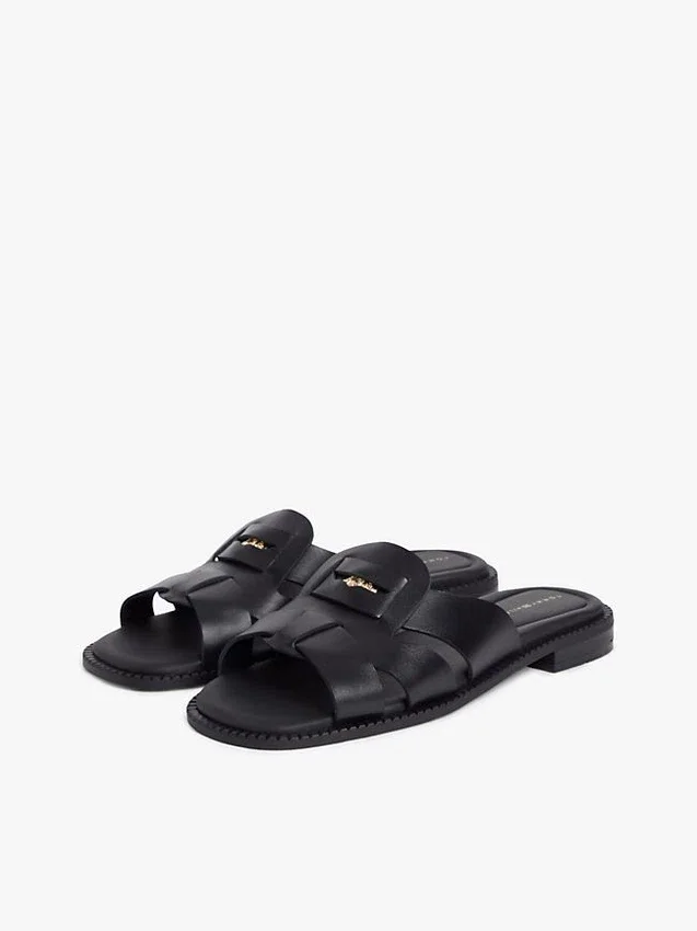 Leather Penny Loafer Sandal Leather Penny Loafer Sandal