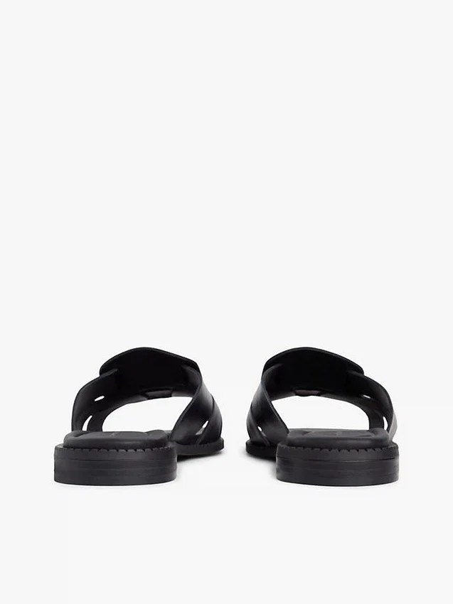 Leather Penny Loafer Sandal Leather Penny Loafer Sandal