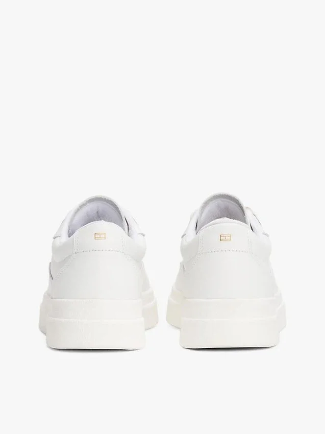 Leather Platform Court Sneaker Leather Platform Court Sneaker