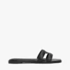 Leather TH Monogram Sandal