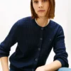 Lightweight Cable Knit Cardigan