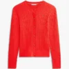 Lightweight Cable Knit Cardigan